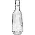 IKEA Carafe with Stopper, Clear Glass/Patterned, 1 l (34 oz)