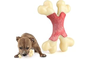BAILEY & BUDDIES Bailey&buddies® Extra Strong indestructible dog toys for aggressive chewers for medium Large Giant dogs, Bacon Flavoured Dog Toys For Extreme Chewers