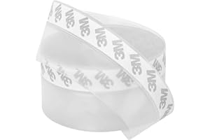 JEMESI Türdichtung selbstklebendes Türen Zugluftstopper 4.5cm(B) x 5m(L) Silikagel Duschtür Dichtung stärkes Dichtungsband Fenster Türen zum Siegel, schalldicht, staubdicht, wasserdicht (Transparent)