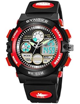 Children's uhren multi-funktion wasserdicht elektronik luminous-D