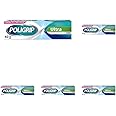 Poligrip Denture Adhesive Cream, False Teeth and Partials Fixative, Ultra, 40 g (Pack of 5)