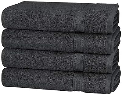 Utopia Towels - 700 GSM coton ensemble de serviettes de main (41 x 71 cm, Gris)