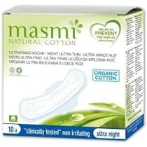 MASMI NATURAL COTTON Bio-Kosmetikstäbchen – 3er Pack (3x200 Stück), 100% Hypoallergene Bio-Baumwolle