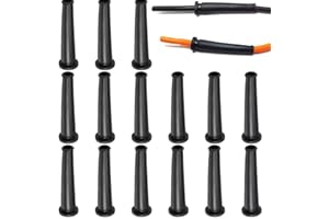 Fopytu Manchon Protecteur de Cordon, 15 pièces Manchon de câble en Caoutchouc meuleuse d'angle Protecteur de Presse-étoupe Housse de Protection pour câble de perceuse électrique