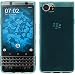 Produktbild PhoneNatic Case für Blackberry KEYone (Mercury) Hülle Silikon Türkis Transparent Case