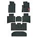Elegant Jewel Anthra Carpet Car Mats For Tata Hexa (Set of 7 Pcs) RS.3690.00