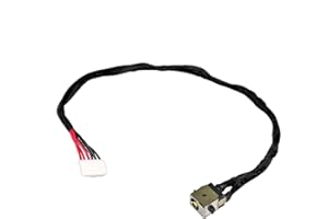 JINTAI DC Power Port Jack Alimentation Prise pour ASUS X751 X751L X751LX X751LAB X751M X751MA X751SJ X751LDV 25CM