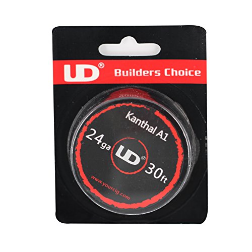 Youde UD - Alambre de Kanthal A1 -  AWG24 0,5mm 10m bobinas RDA RTA RBA RDTA atomizador Calefacción