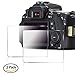 Produktbild Kameraschutzfolie für Canon 70D 80D, CAM-ULATA Anti-Kratzer Blendfreies, Gehärtetes Glas LCD Ultra Crystal Clear Displayschutzfolie für DSLR, 2 Pack