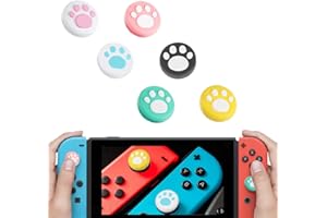 WEIESCIE Rutschfest Joystick Kappen Katzenkralle Daumengriffkappen Silikon Cover Abdeckung Der Joystick-Griffkappen Joystick-Kappen