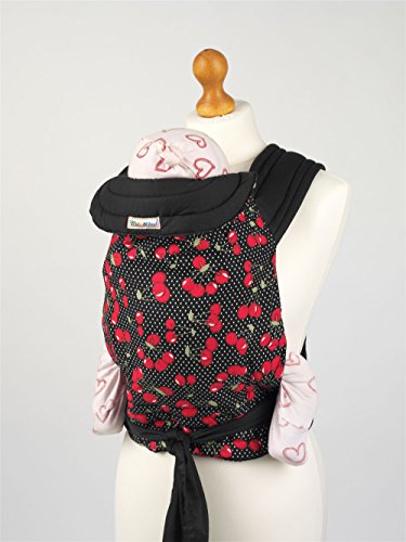 Red Cherry Soft and Strong Mei Tai Baby Sling