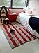Lorena Canals Washable Rug (Flag American/Linen/Red)