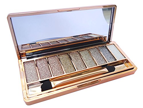 Ama-ZODE Neuer Frauen-9 Farben Diamant Helle bunte Make-up Lidschatten (Farbe 3)