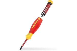 Wiha Vde Pocket Max Ph/Pz/Sl 4 piezas, rojo