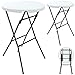 Produktbild Deuba 2 x Stehtisch Bistrotisch Klapptisch Partystehtisch Partytisch klappbar weiß - Ø 80cm