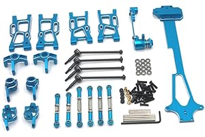 Yuikome Metall-Upgrade-ZubehöR-Modifikationskits für 144001 144002 144010 124017 124018 124019 RC-Upgrade-Teile, 2