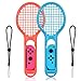 Produktbild Tennis Rackets für Nintendo Switch, 2 Stück Tennisschläger für Nintendo Switch Joy-Con Controllers für Mario Tennis Aces, ARMS and Motion Sensing Spiele