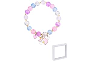 JUKOTA Einhorn Armband, Geschenke für Jungen und Mädchen, Geburtstag, Weihnachten, Valentinstag, Ostern, Kindergarten, Vorschule,erster Schultag, Abschlussgeschenke