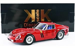 Kk Scale Models- Miniatura da Collezione, Colore Rosso, Red, 180731R