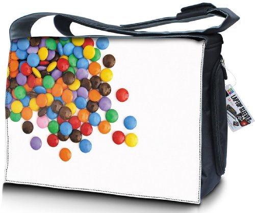 LUXBURG® 15 Zoll Messenger Bag Umhängetasche Laptoptasche Notebooktasche mit Tragegurt Tasche für Laptop / Notebook Computer - 2