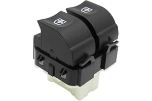 XICIKI Car Window Master Control Switch, 254118044R 809611667R 254117873R Compatible with Renault Clio MK4, Trafic, Captur, Kangoo, Electric Window Switch