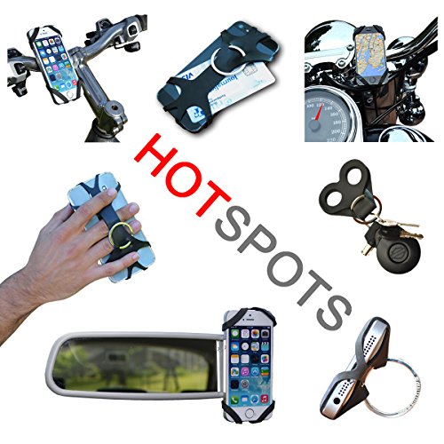 REALflex-STRAP â€“ Diesen Halter braucht Jeder! Genial einfaches Multitool und ProblemlÃ¶ser fÃ¼r Alltag, Job und Hobby. Clevere Universalhalterung fÃ¼r alle Smartphone-User dieser Welt. One4all - Made in Germany