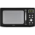 Tower T24041BLK Digital Microwave with Sleek Mirror Door, 800W, 20L, Black & Chrome
