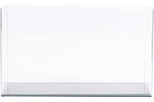 NatureHolic Tanque Panorámico de Jardín Curvado, Acuario de Vidrio Flotado de, 24 Litros, 45 x 21 x 26 cm