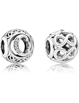Pandora Charms Vintage C und Unendlichkeit 08187
