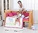 Produktbild i-baby Lovely Jungle Tiere bedruckt 6-teiliges Bettwäsche Set für Wiege