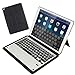 Produktbild WWSZ 12,9"Bluetooth Tastaturkoffer, Bluetooth Tastatur Multifunktionsknopf Faltbar Faltbar für iPad Pro Wireless Keyboard (2015/2017)