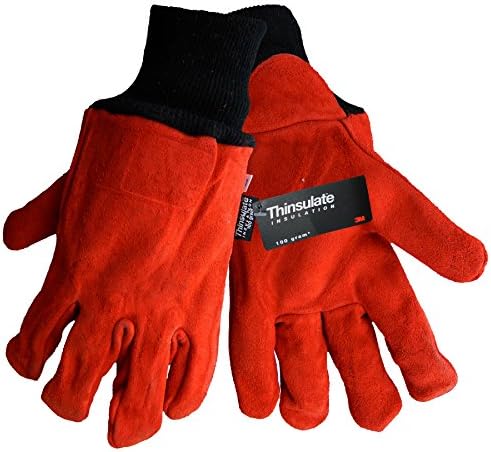 Global Glove 624 Freezer Glove with Knit Wrist Cuff, Work, Large (Case of 144)