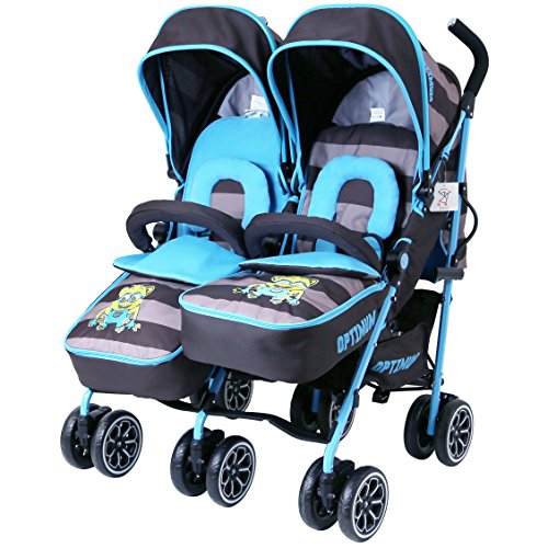iSafe TWIN OPTIMUM Stroller - iDiD iT Design The Best Stroller In The World!
