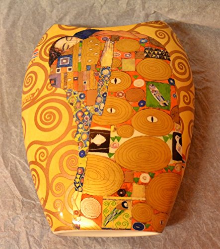 Gustav Klimt Vase Motiv Die Erfüllung Porzellan - 2