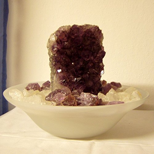 Home Trends and More Amethyst Quellsteinbrunnen – Zimmerbrunnen, 2-3 kg - 3