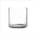 Ocean Pulse Double Rock Glass Set of 6, 355Ml, B24612 - Lowball, Water, Whiskey, Old Fashioned, Scotch Glass
