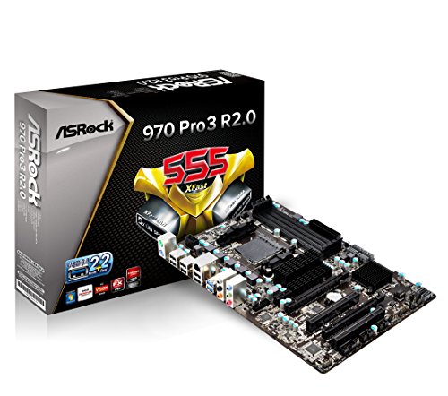 ASRock 970 Pro3 R2 0 - Placa base  AMD 970 AM3   4x DDR3  M  x  64GB  6 SATA3  2 PCIe 3 0 x16  4x USB 3 1 Gen1 