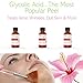 Glyco-Lactic Acid 60% Gel Peel Including After Peel Neutralizer Facial Peel Contains Glycolic Acid Retinol Vitamin C Kojic Acid Licorice Bearberry Tea Mulberry. Perfect Mild Strength Chemical Peel