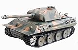 RC Panzer "German Panther" 1:16 Heng Long -Rauch&Sound+Metallgetriebe