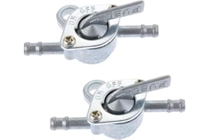 UYUYong 2PCS Robinet à Essence Universel Commutateur de Carburant de Moto Interrupteur de Carburant 6mm pour Cyclomoteur Moto et Quad avec Fonction de Fermeture