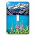 Price comparison product image 3dRose lsp_206112_1 Canada, Alberta, Fireweed Wildflowers in Banff National Park. Single Toggle Switch