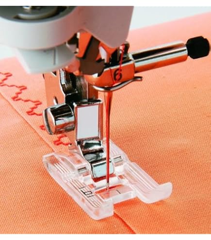 Brother SA135 Vertical Overlock Presser Foot, Silver - 13