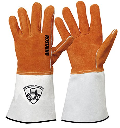 Preisvergleich Produktbild Rostaing gh7 m16-it09 Handschuhe, Fawn / grau, 09