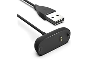 Bicmice Charger Compatible with Fitbit Inspire 2/Ace 3 (Not for Inspire HR/Luxe) 3.3Ft Replacement USB Charging Cable Cord for Fitbit Kids Smart Bracelet Fitness Tracker-1 Pack
