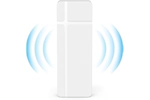 HENLSON Outdoor Wetterfester WLAN Repeater, IP65 Regenfest und Staubdicht WLAN Verstärker mit AP Modus, 5.8Ghz + 2.4Ghz1200M Dual Band WiFi Expander,Eingebaute versteckte Antenne, Arbeitstemperatur -40℃—70℃