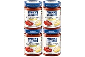MAINTAL KONFITÜREN GMBH Set Hagebutten-Bananen-Konfitüre extra, 4 x 340 g