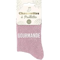 STC Calzini Duo Glitter Miss Disastro – Unisex, Multicolore, 100% Cotone, 4 Stagioni, Taglia Unica