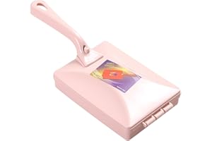 MACIUN Teppichboden mit Rosshaar, manueller Hartboden und Teppich, Nicht elektrisch, effizient, Handschieber, Teppichroller, Bürste, zur Reinigung von Tierhaaren, losem Schmutz, Fusseln