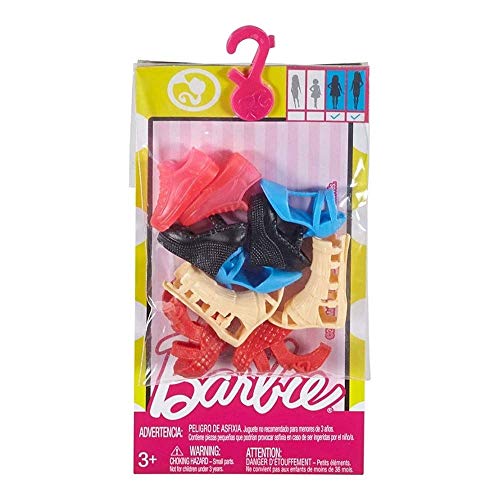 Mattel Barbie Mode Vestiti e Acc. Scarpe Fashion Curvy & Tall FCR91 FCR93