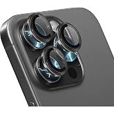 Enfein iPhone 15 Pro / 15 Pro Max İle Uyumlu CmCov Kamera Lens Koruyucu Kolay Tak &Ccedil;ıkar Ergonomik İnce Tasarım Kırılma Ve &Ccedil;iz